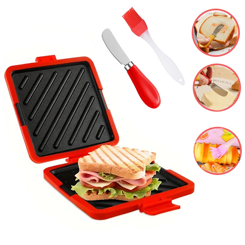 Kitchen Gadgets Set - Conjunto de 3 peças para sanduíches