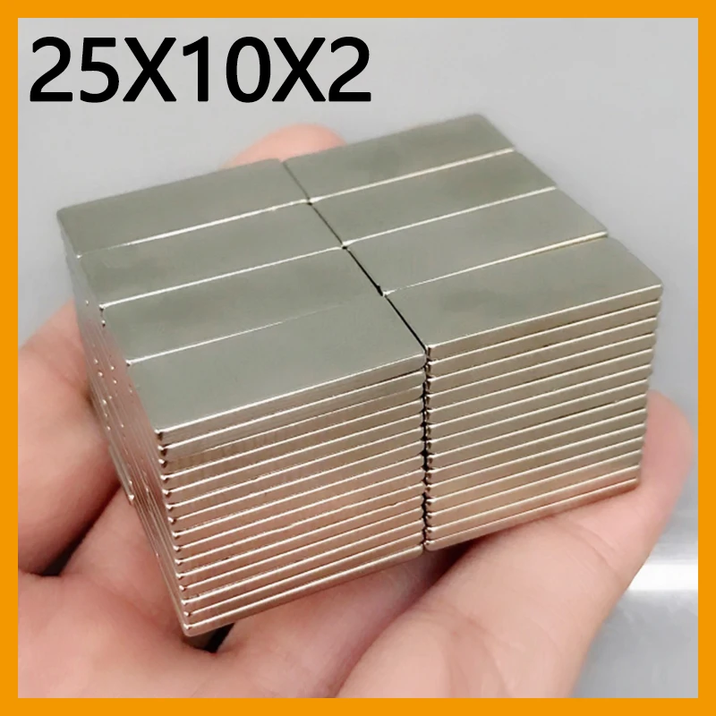 Kitchen Gadgets Under $25 - 5-200 pces 25x10x2mm bloco magnético quadrado