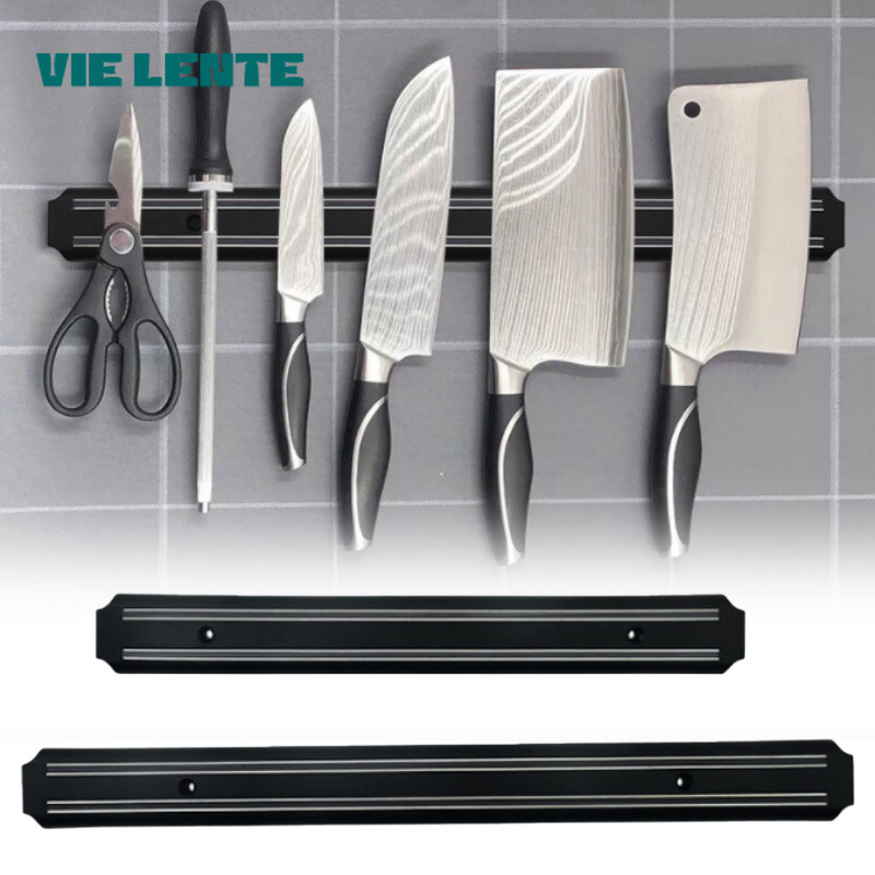 Magnetic Knife Strip - 1pc maximiza seu espaço de cozinha