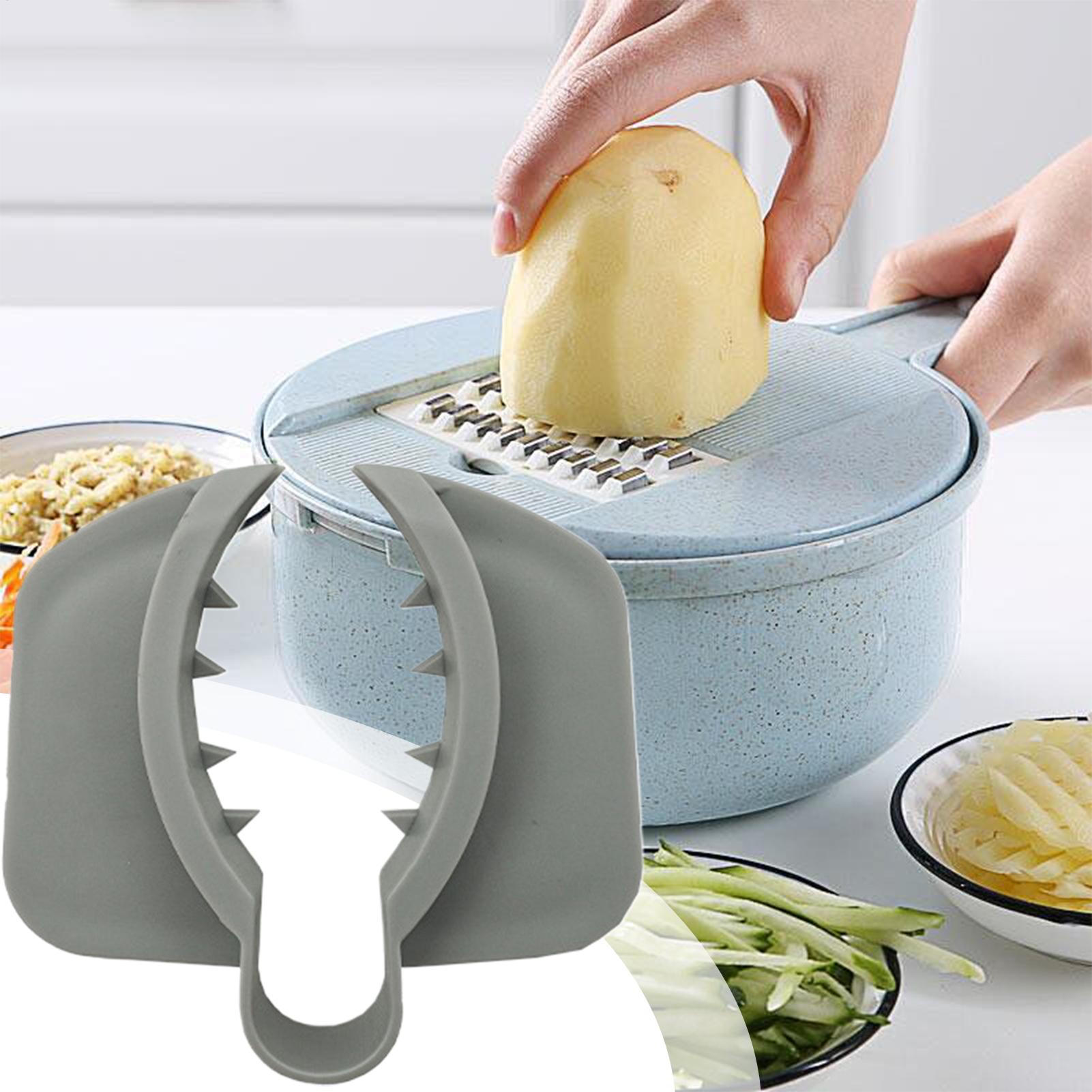 Mandoline Slicer - Protetores de Dedos para Cortar Alimentos,