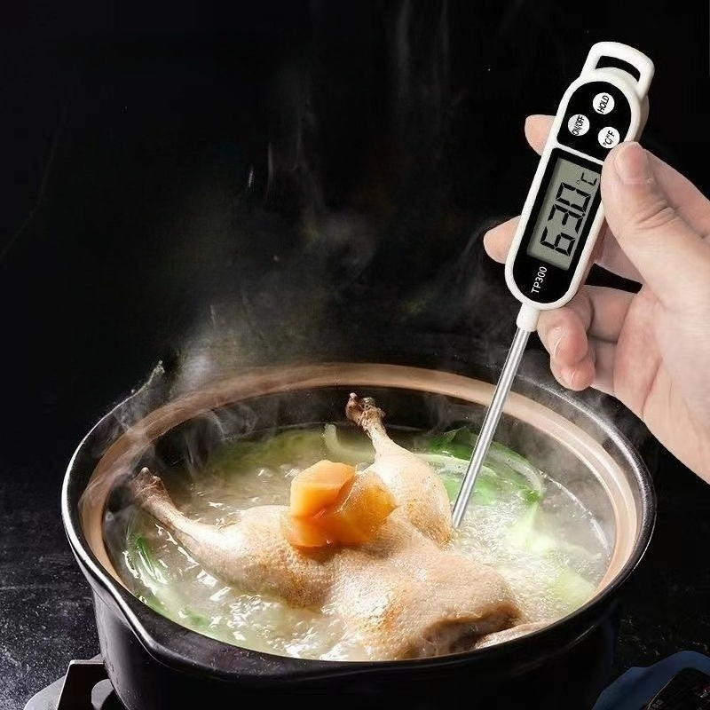 Kitchen Gadgets Plus - Termômetro de alimentos, acessório de cozinha,