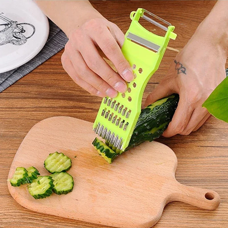 Kitchen Tools Gadgets Vegetable Fruit Peeler Parer Julienne Cutter Multifunction - Casa multifuncional cozinha gadgets descascador de