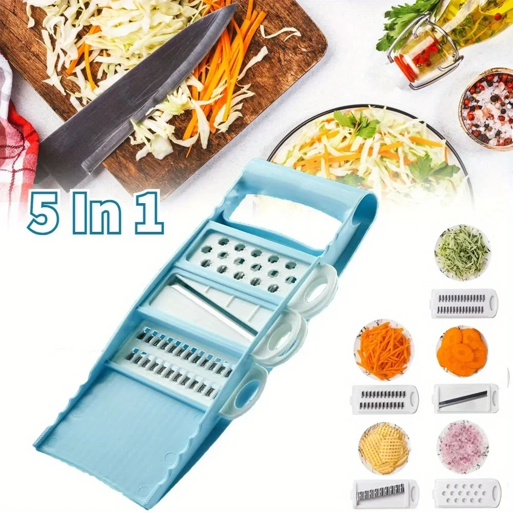 Mandoline Slicer - 5 em 1 multifuncional picador de
