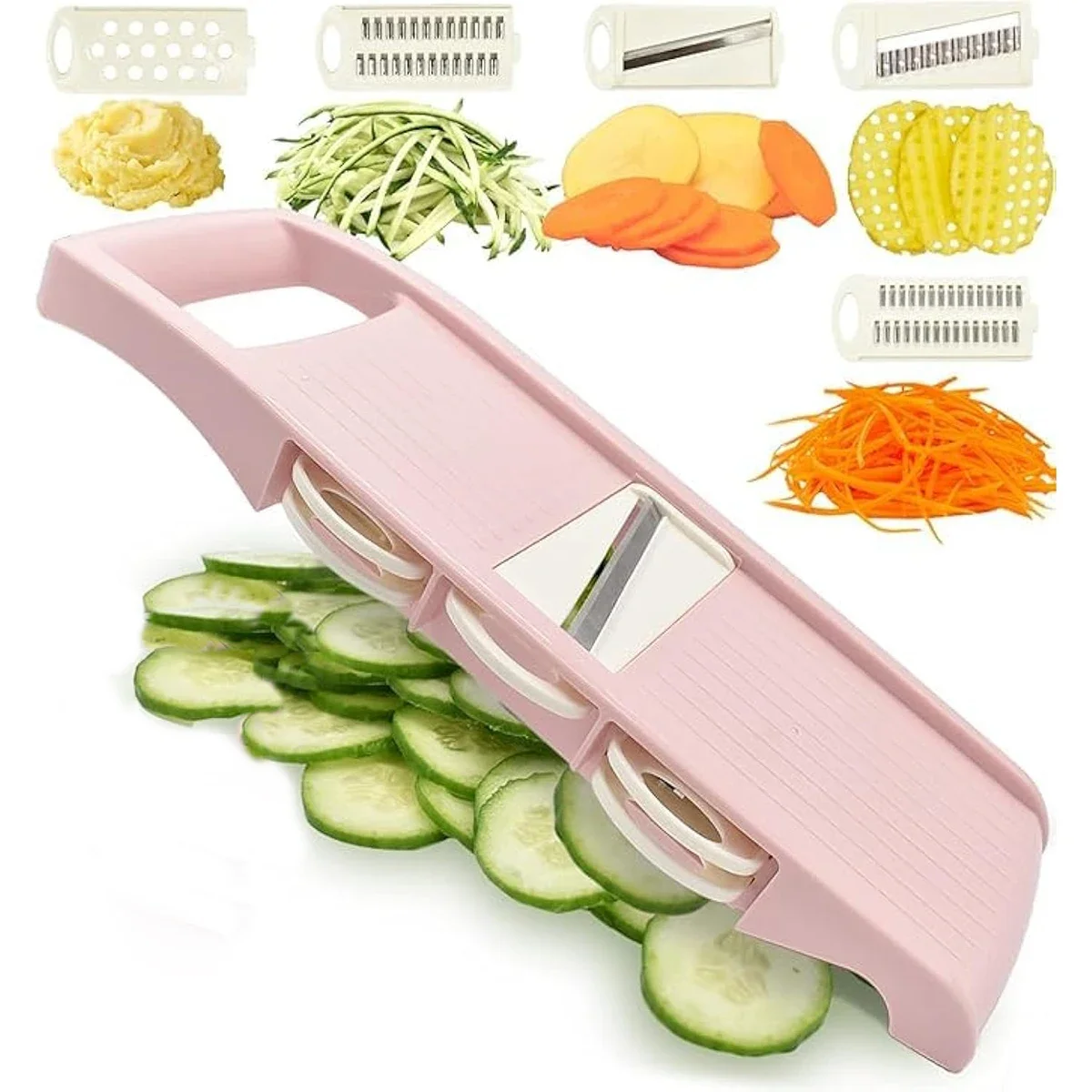 Mandoline Slicer - Fatiador de mandolina 5 em 1
