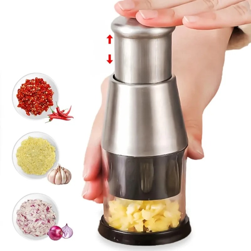 Picador Manual de Alho em Aço  - Kitchen Gadgets Garlic avaliação e preço