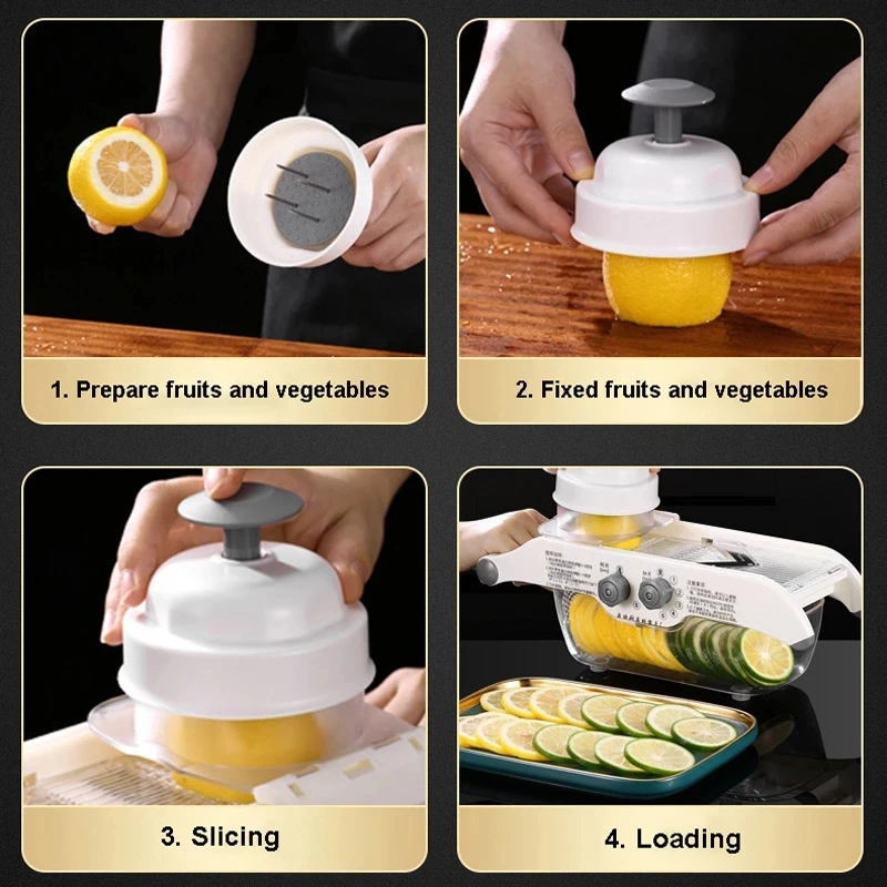 Fatiador de limão multifuncion - Mandoline Slicer avaliação e preço