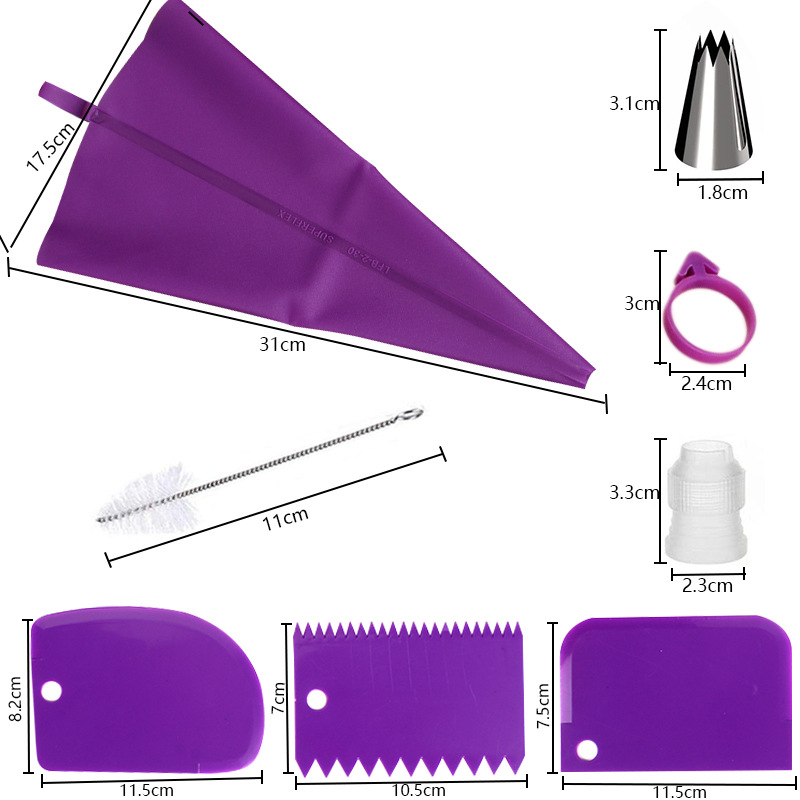 Conjunto de bicos de confeitar - Kitchen Gadgets Set avaliação e preço