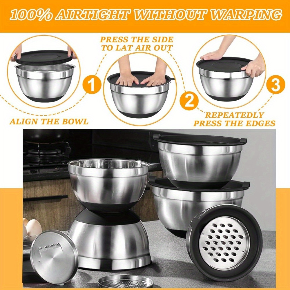 17 peças, conjunto de tigela d - Kitchen Gadgets Peeler avaliação e preço