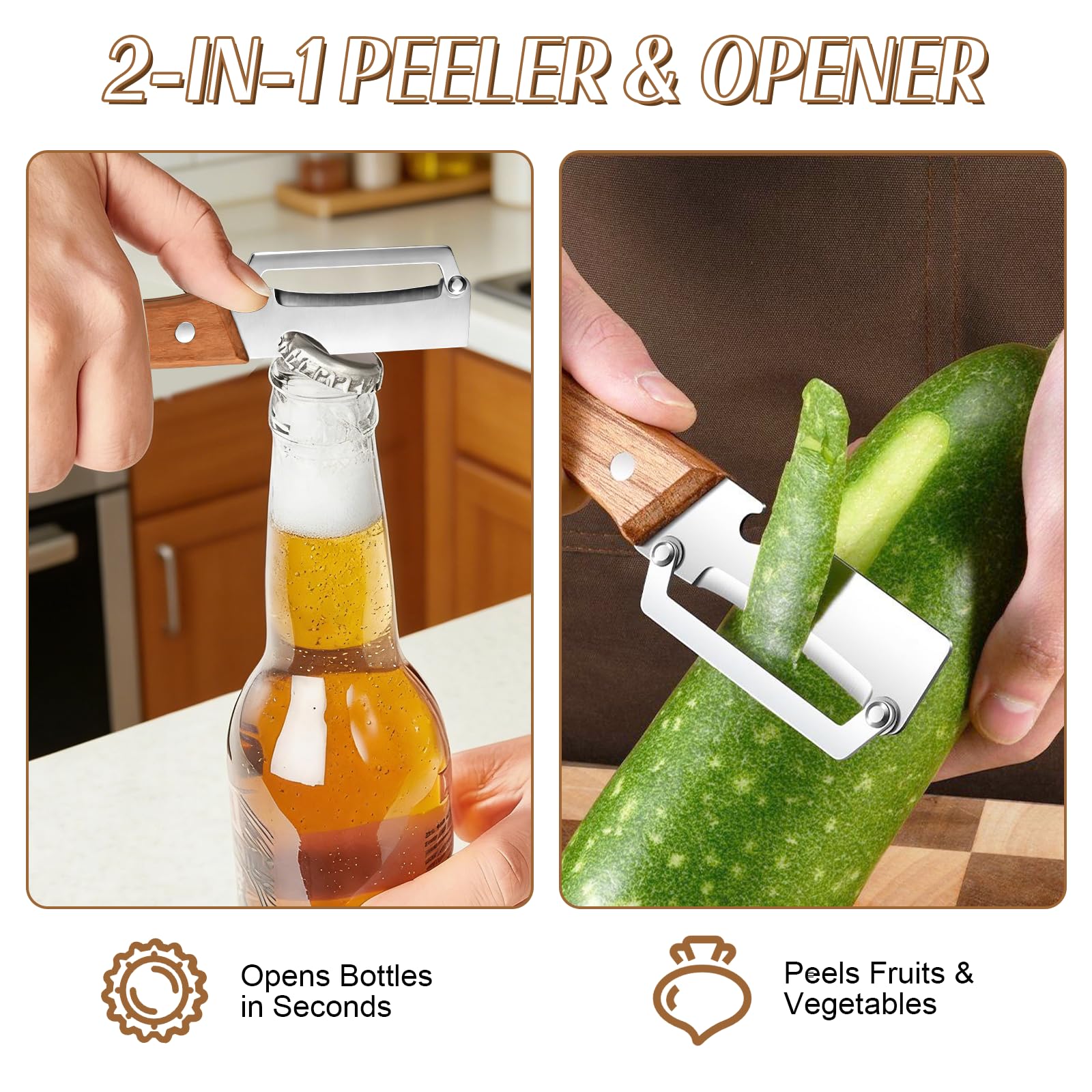 Descascador de Legumes 3 em 1  - Kitchen Gadgets Peeler avaliação e preço