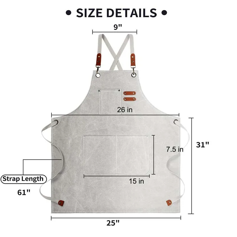 Avental de lona à prova de óle - Kitchen Gadgets For Women avaliação e preço