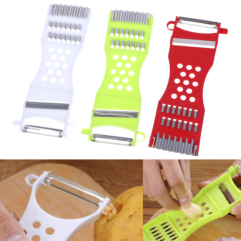 1 Peça Utensílio de Cozinha Mu - Kitchen Tools Gadgets Vegetable Fruit Peeler Parer Julienne Cutter Multifunction avaliação e preço