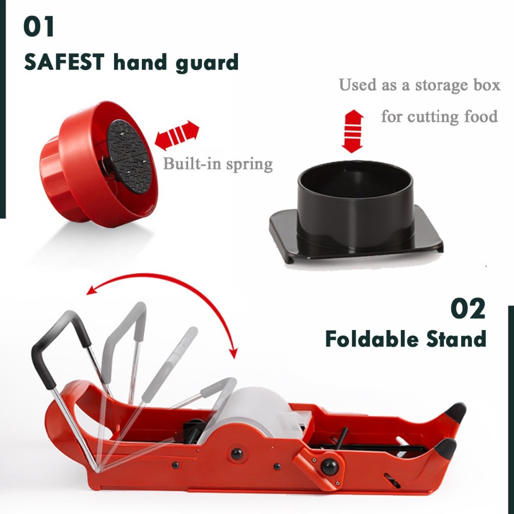 Fatiador e cortador de vegetai - Mandoline Slicer avaliação e preço