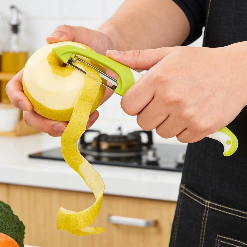 Cortador de Legumes em Aço Ino - Kitchen Gadgets Peeler avaliação e preço