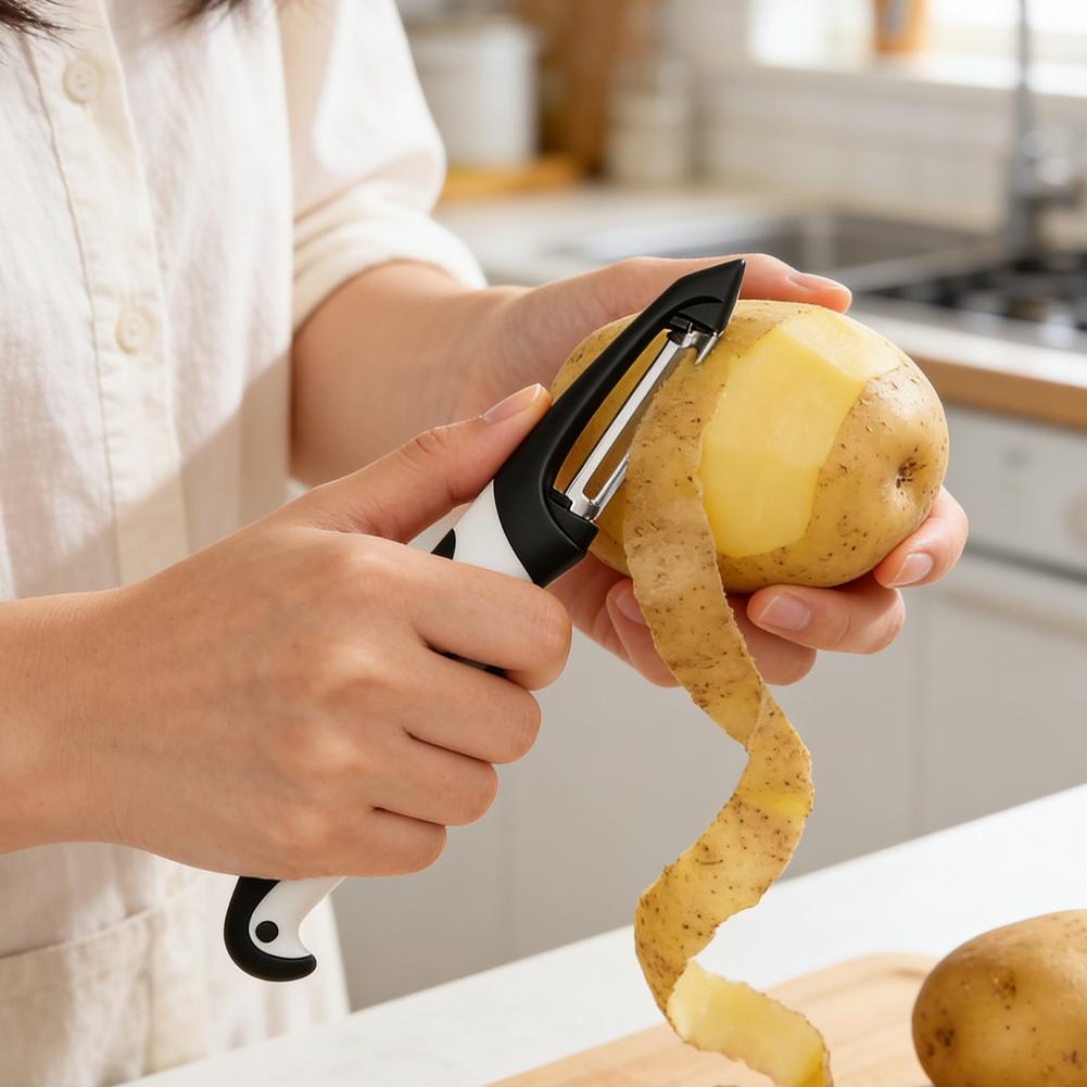Cortador de Legumes em Aço Ino - Kitchen Gadgets Peeler avaliação e preço