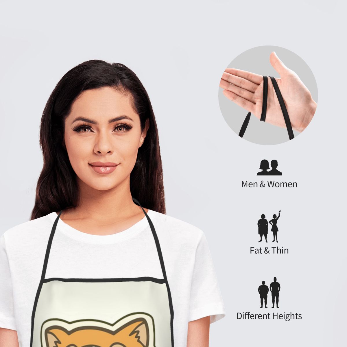 Aventais com Logotipo Shiba In - Kitchen Gadgets For Women avaliação e preço