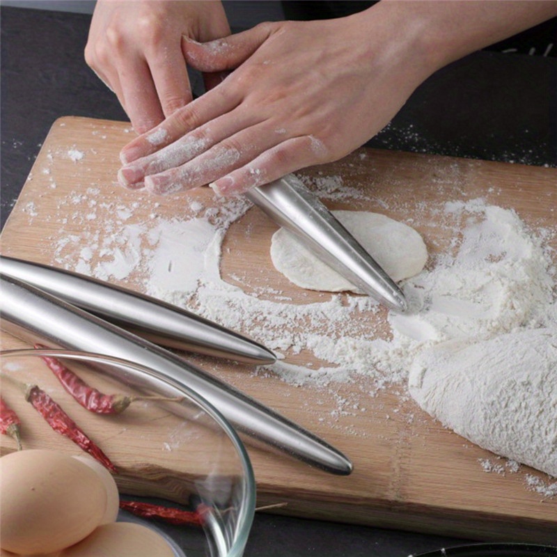 Rolo de massa de aço inoxidáve - Kitchen Gadgets Dumpling Maker avaliação e preço