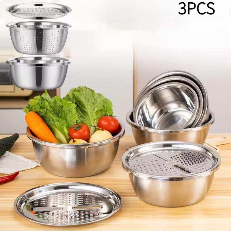 Novo Conjunto de 3 Peças de Ra - Mandoline Slicer avaliação e preço