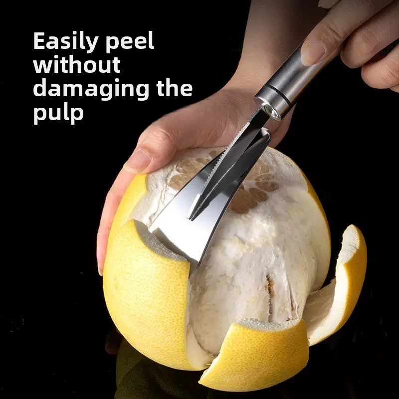 Laranja de aço inoxidável, des - Kitchen Gadgets Peeler avaliação e preço