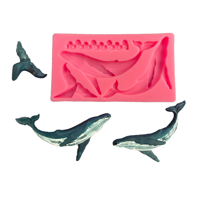 Diy baleia silicone molde ocea - Kitchen Gadgets Plus avaliação e preço