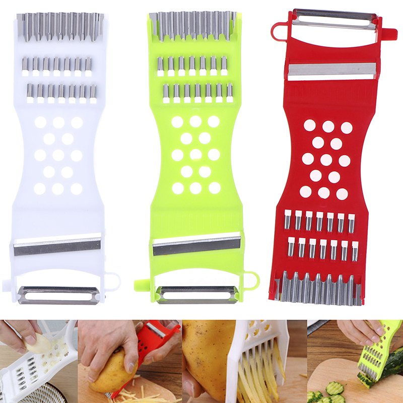 Utensílios Multifuncionais par - Kitchen Tools Gadgets Vegetable Fruit Peeler Parer Julienne Cutter Multifunction avaliação e preço