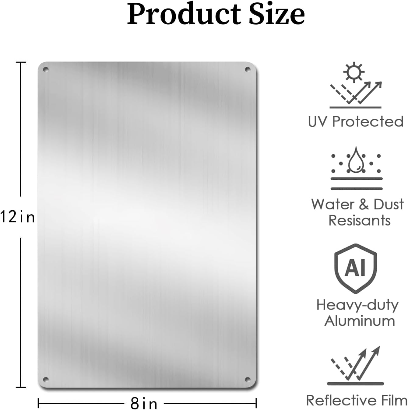 Placa de Metal Decorativa Esti - Kitchen Gadgets Plus avaliação e preço