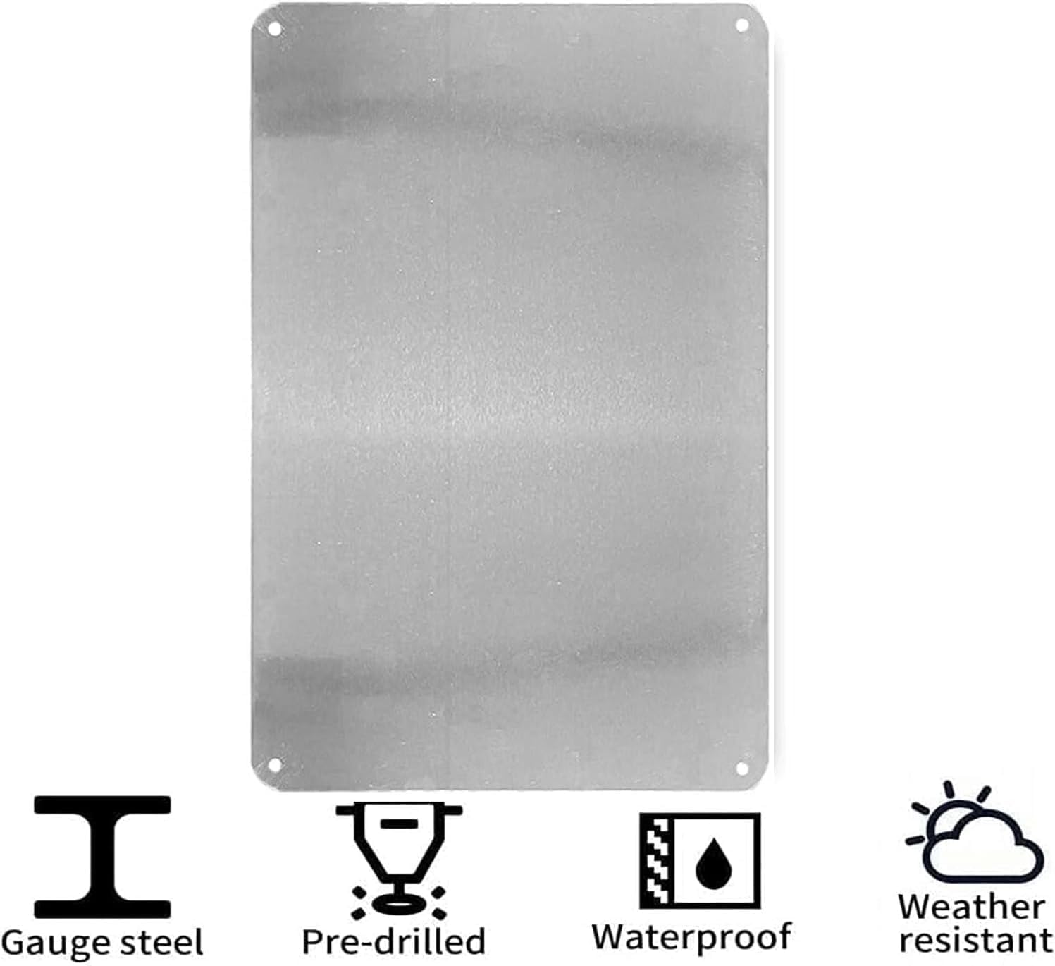 Placa de Metal Decorativa Esti - Kitchen Gadgets Plus avaliação e preço
