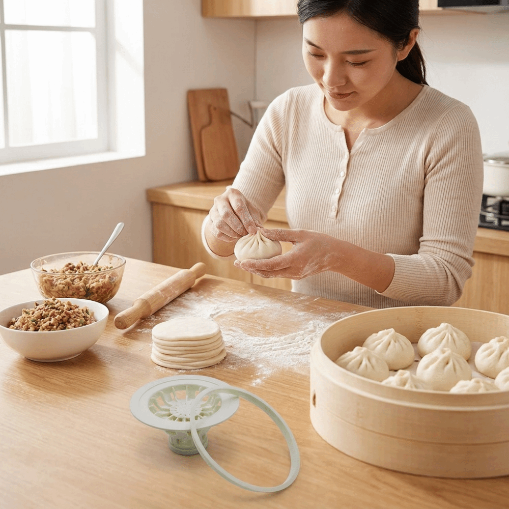 Máquina Manual para Fazer Baoz - Kitchen Gadgets Dumpling Maker avaliação e preço