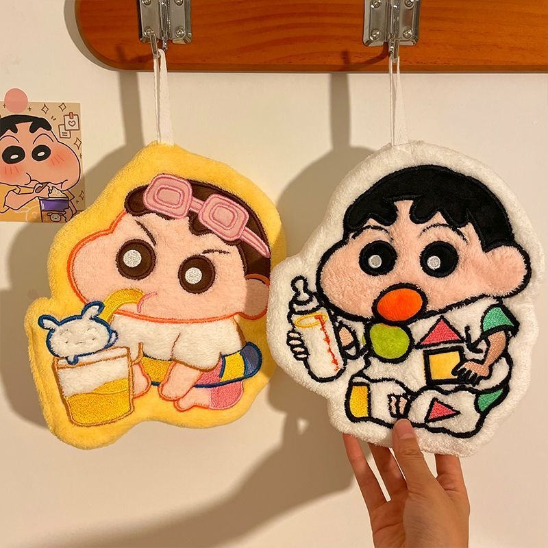 Nova Toalha de Mão Crayon Shin - Kitchen Gadgets New avaliação e preço