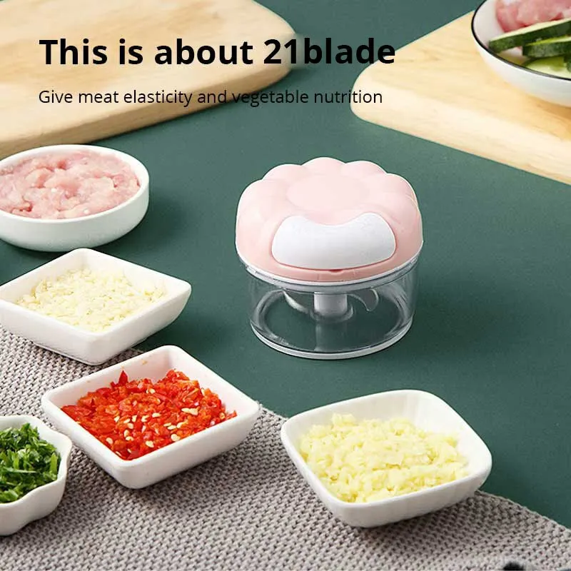 1pc azul/rosa manual triturado - Kitchen Gadgets Garlic avaliação e preço