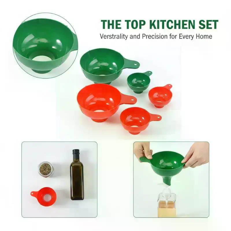 Conjunto de 2 Funis de Boca La - Kitchen Gadgets Set avaliação e preço