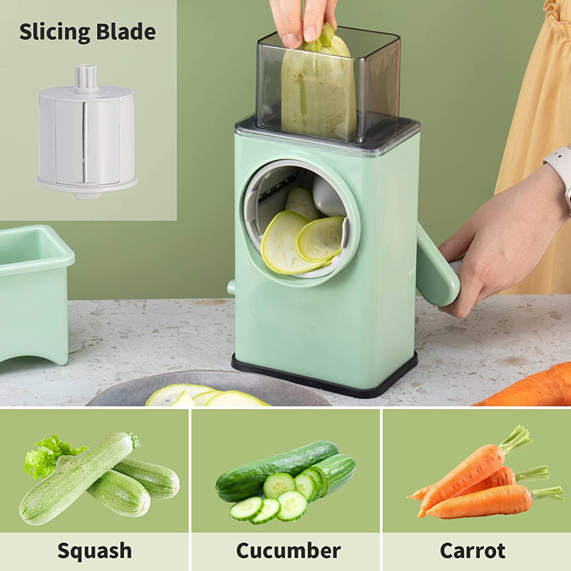 Lmetjma-Fatiador rotativo vege - Mandoline Slicer avaliação e preço
