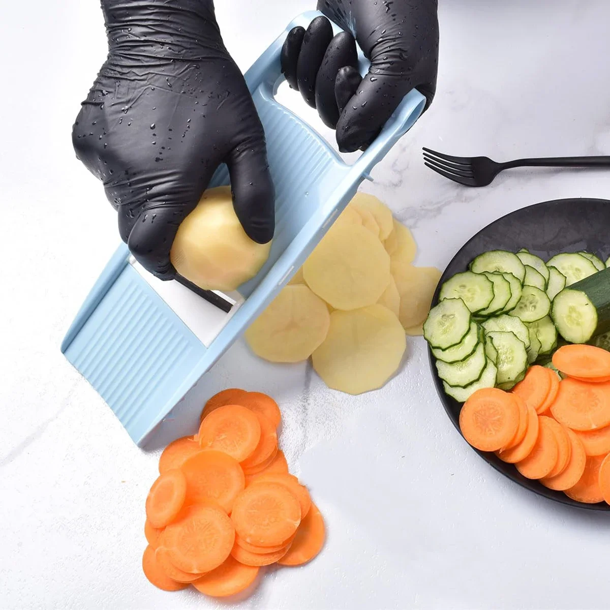 Fatiador de mandolina 5 em 1 p - Mandoline Slicer avaliação e preço