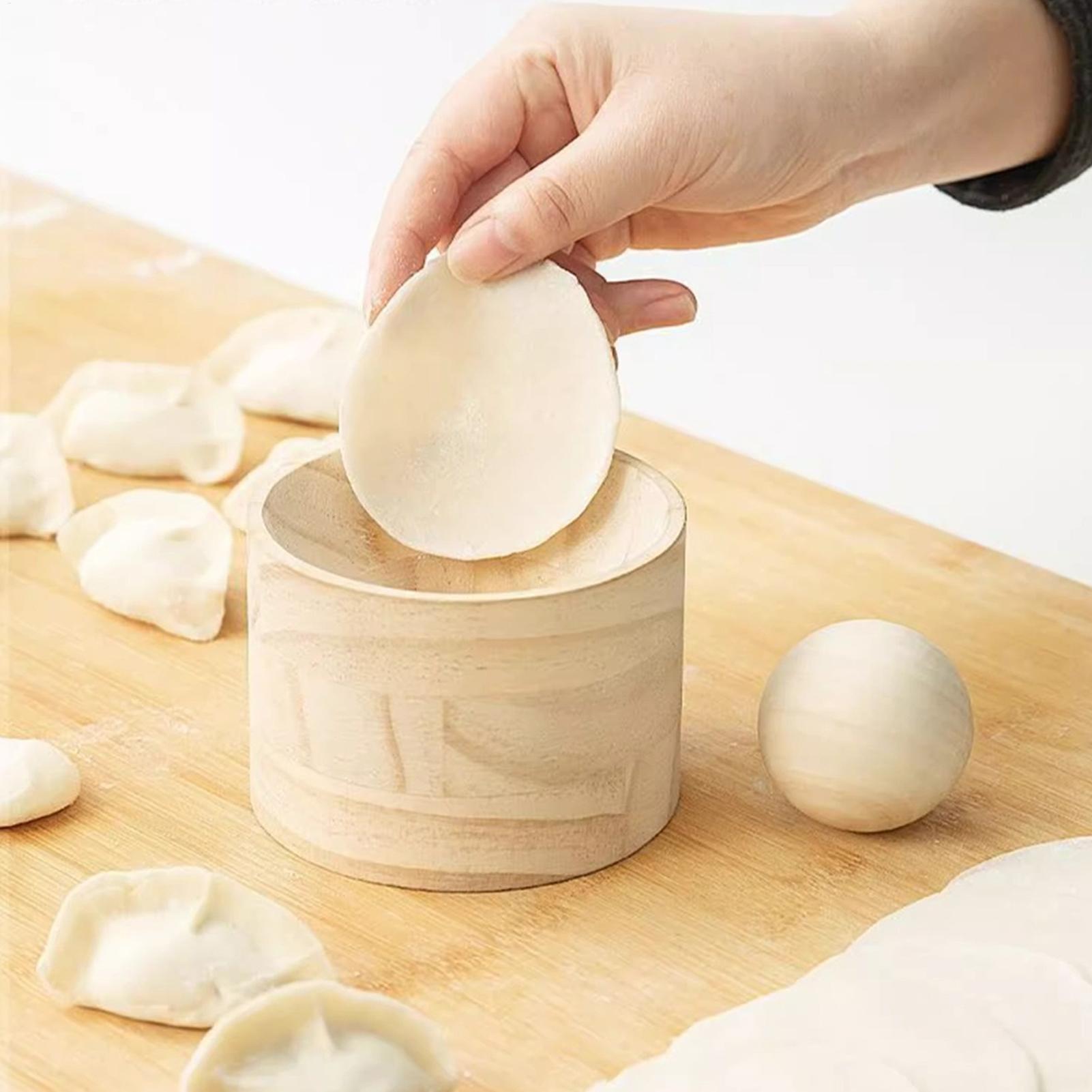 Prensa Manual de Madeira para  - Kitchen Gadgets Dumpling Maker avaliação e preço